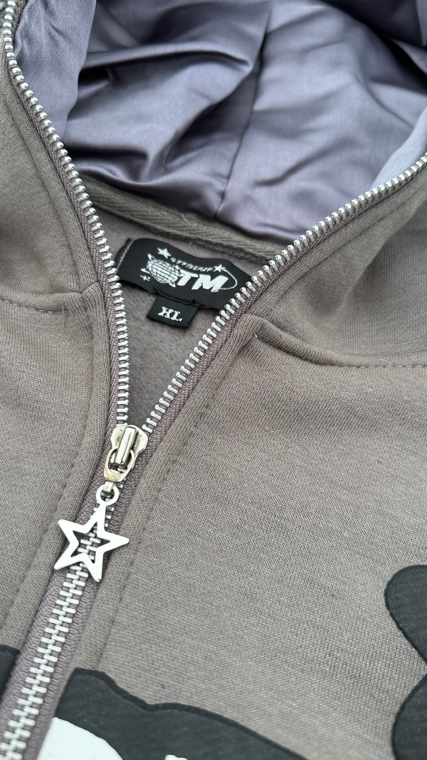 OTM Star Fullzip Grey
