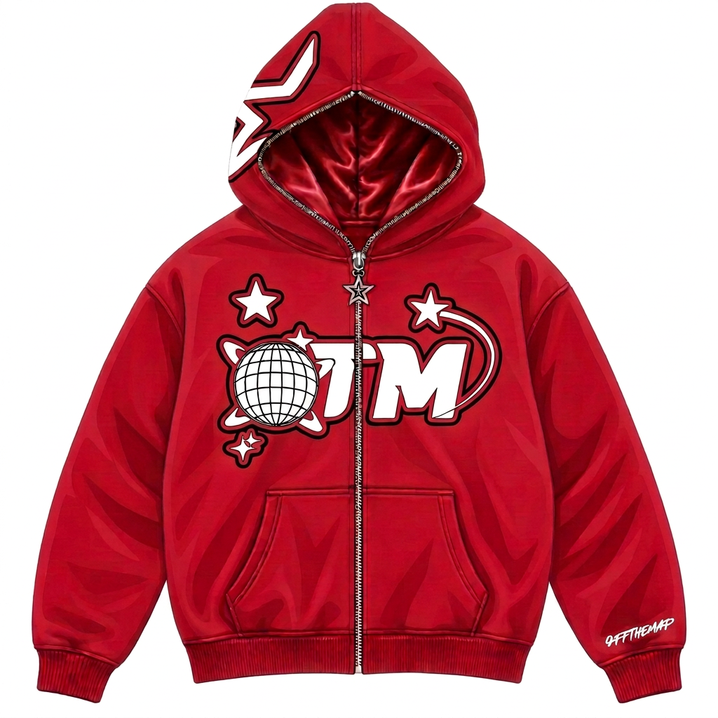 OTM Star Fullzip Red