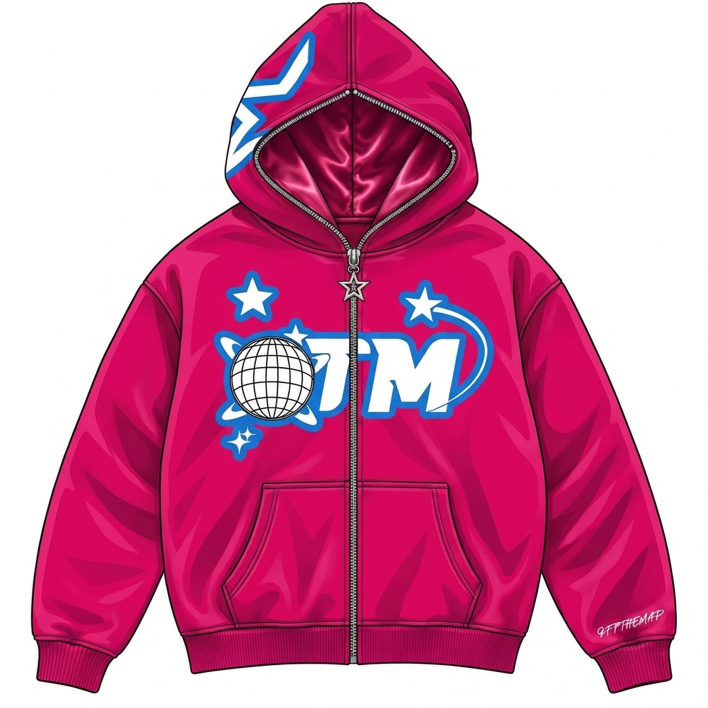 OTM Star Fullzip Pink
