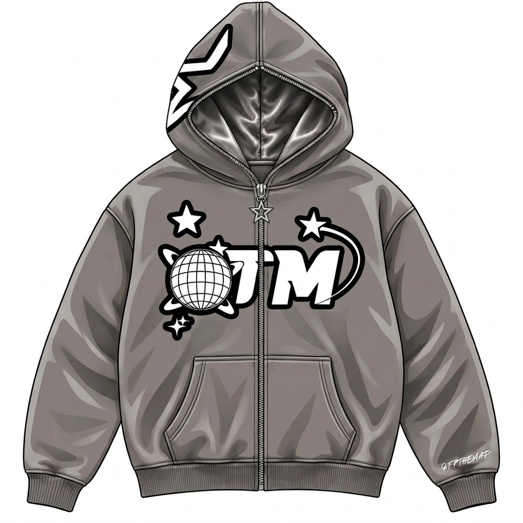 OTM Star Fullzip Grey