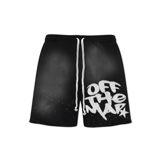 OTM RHINESTONE SHORTS (BLACK)