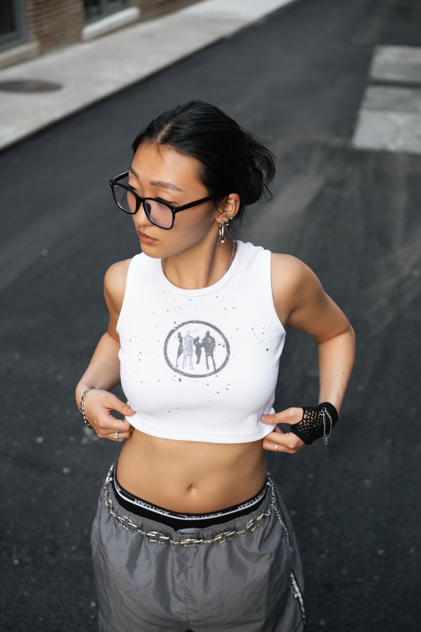 "Route Shift" Croptop