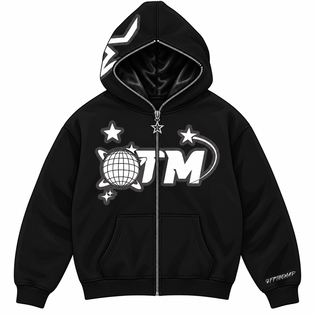 OTM Star FullZip Black