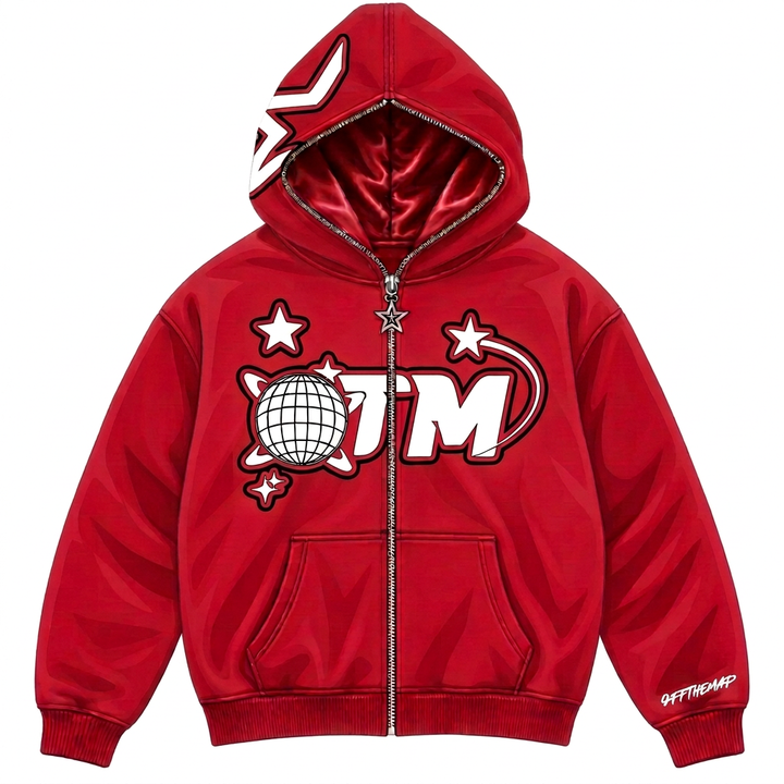 OTM Star Fullzip Red