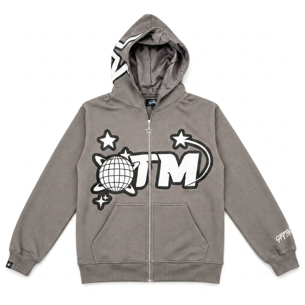 OTM Star Fullzip Grey