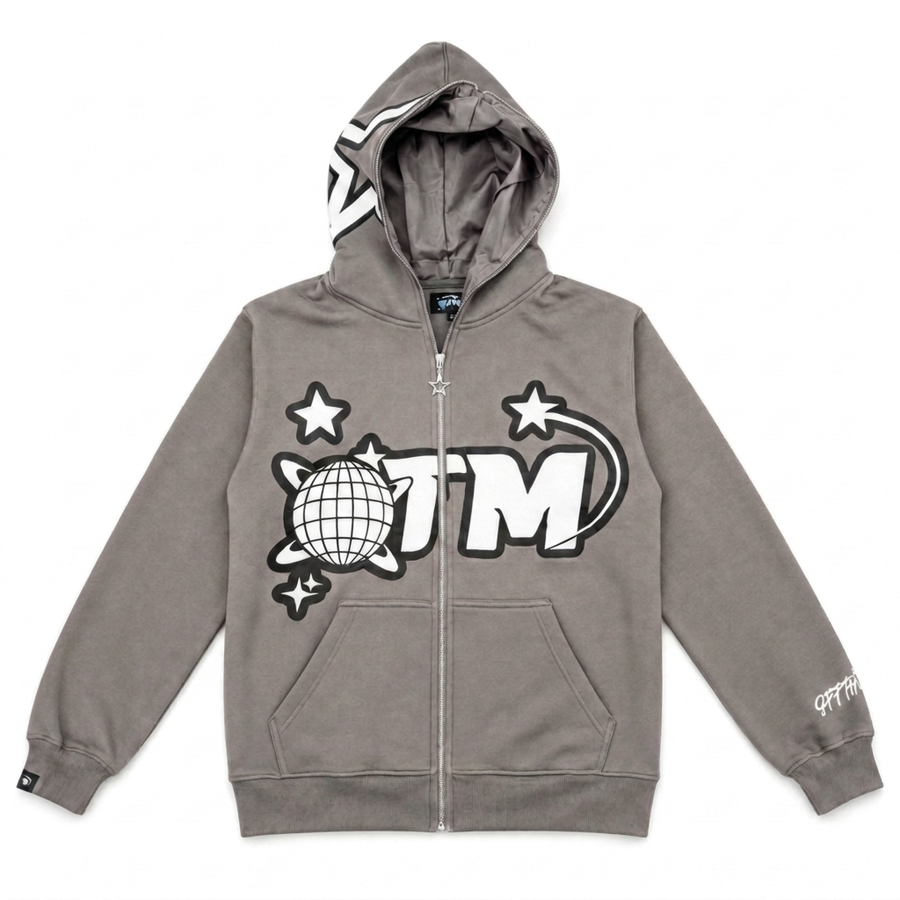 OTM Star Fullzip Grey