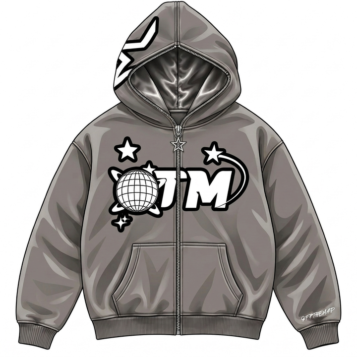 OTM Star Fullzip Grey