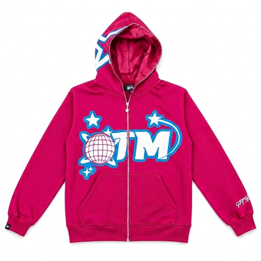 OTM Star Fullzip Pink